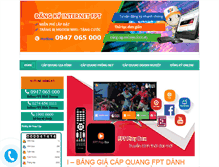 Tablet Screenshot of fptmiennam.net